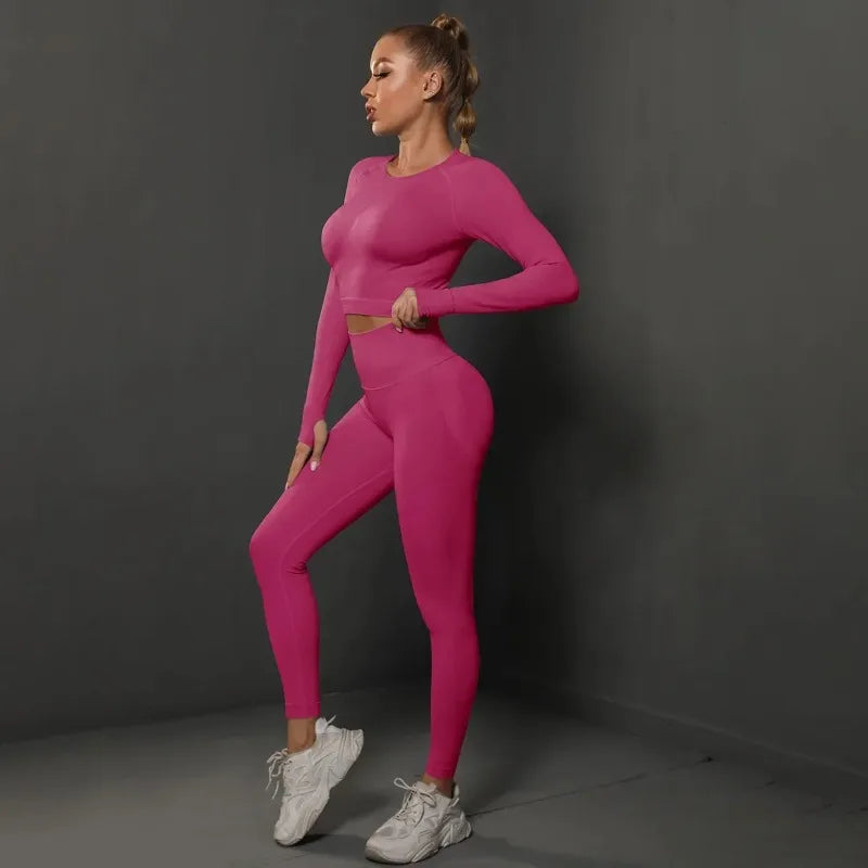 Bellanica - Seamless High-Waist Hip-Lift Set