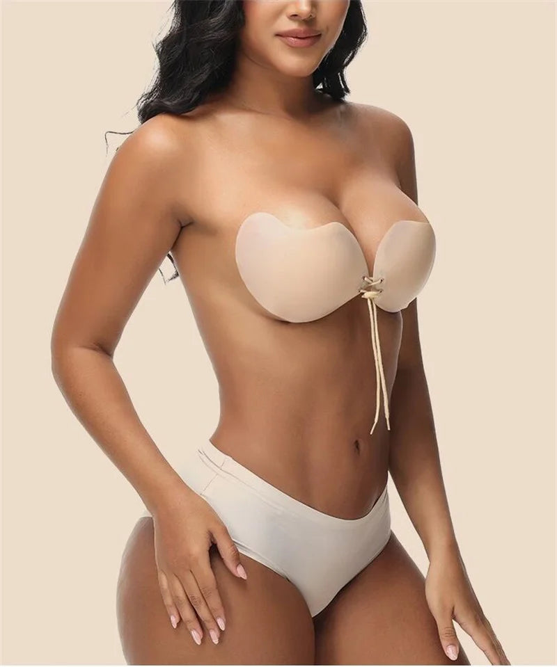 Bellanica - Adjustable Sticky Strapless Push-Up Bra