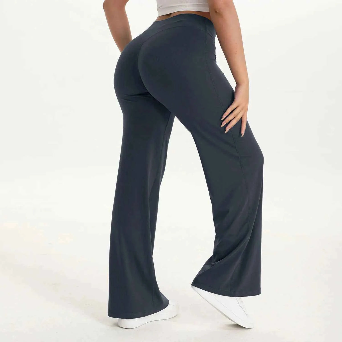 Mid-waist soft yoga gym leggings