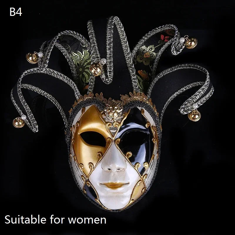 Bellanica - Joker Venetian Masquerade Party Mask
