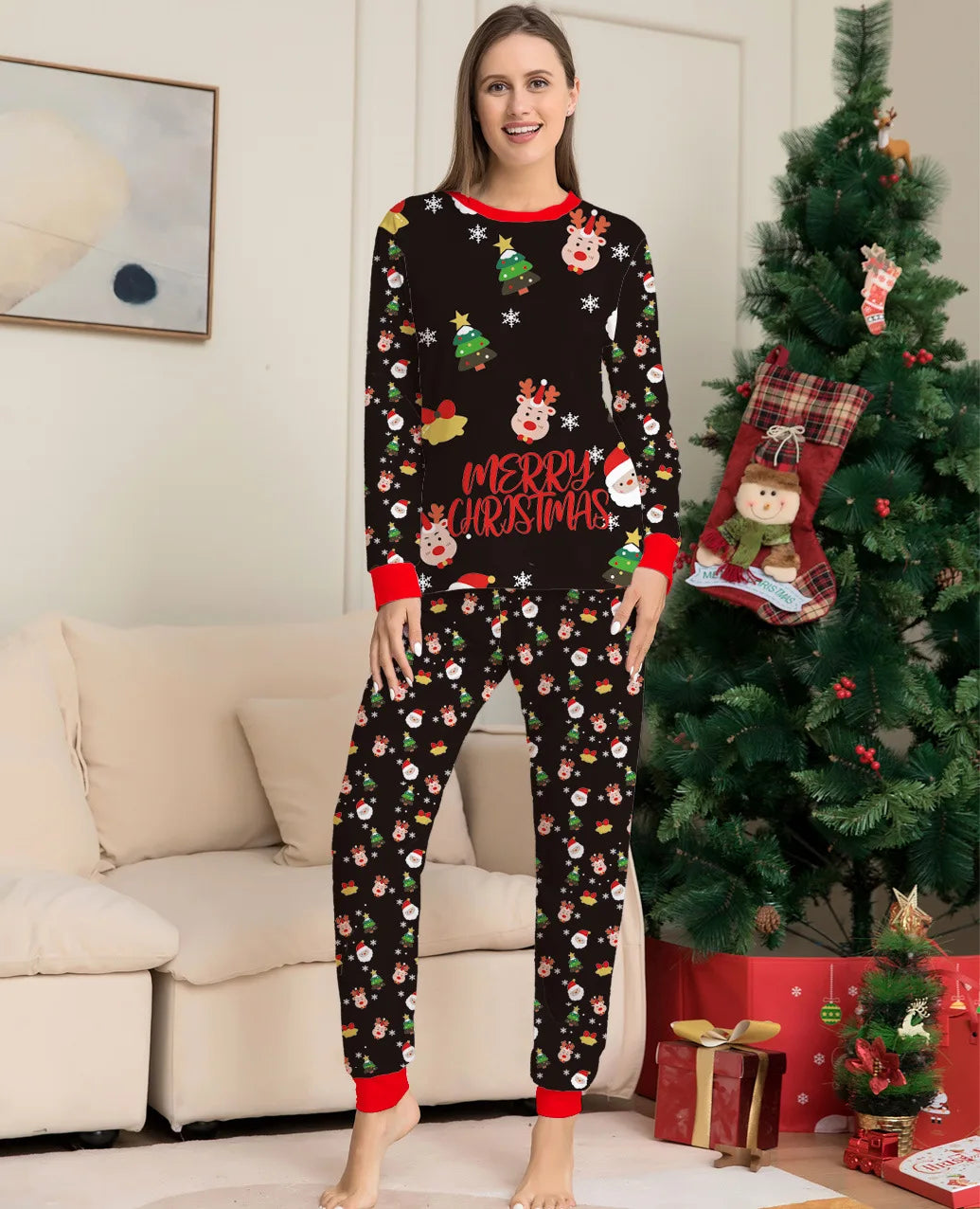 Bellanica - Christmas Tree Family Pajamas