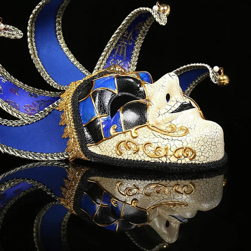 Bellanica - Joker Venetian Masquerade Party Mask