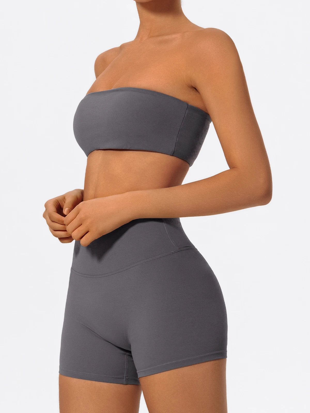 Bellanica - Womenâs strapless workout bra set