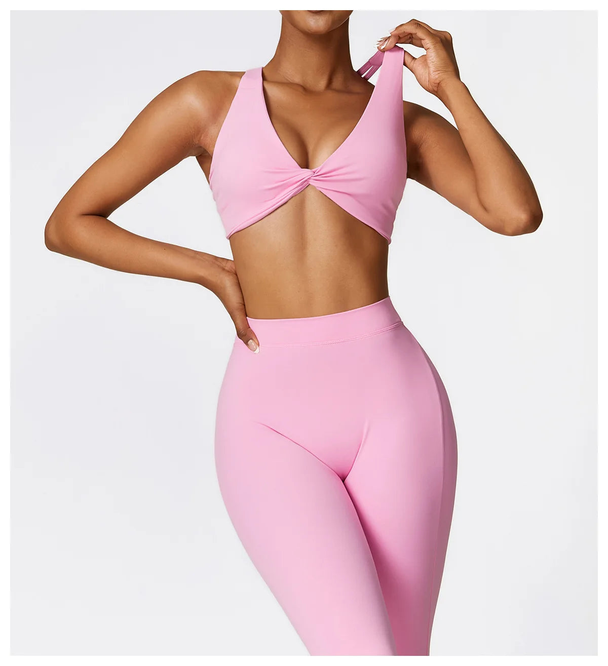 Bellanica - V-Waist Flare Leg Yoga Pants