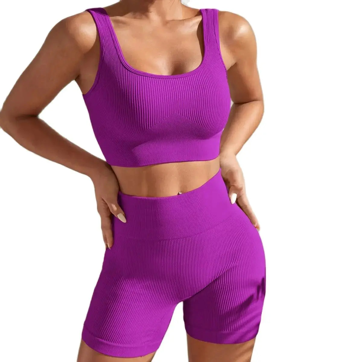Bellanica - Seamless High-Waist Quick-Dry Set