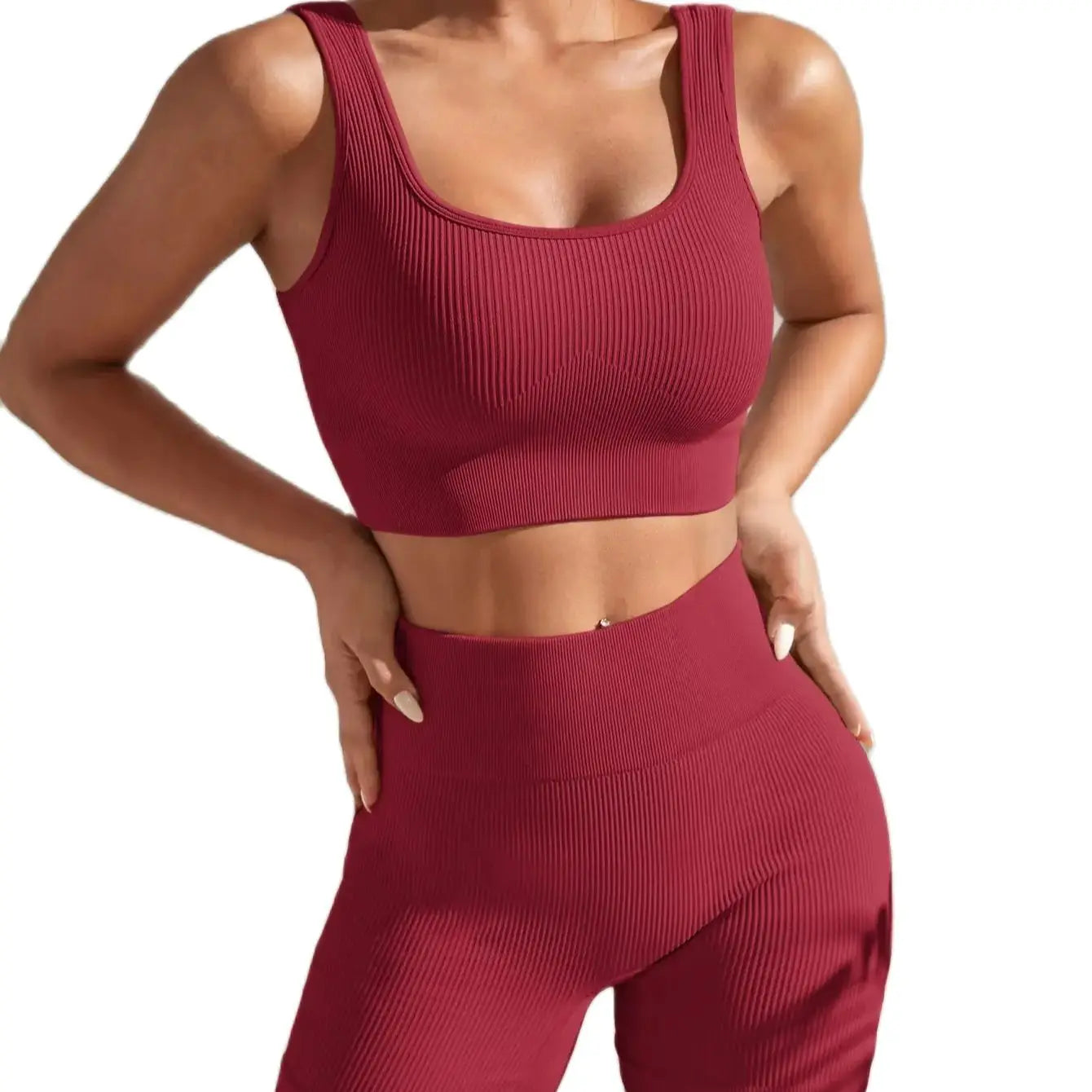 Bellanica - Seamless High-Waist Quick-Dry Set