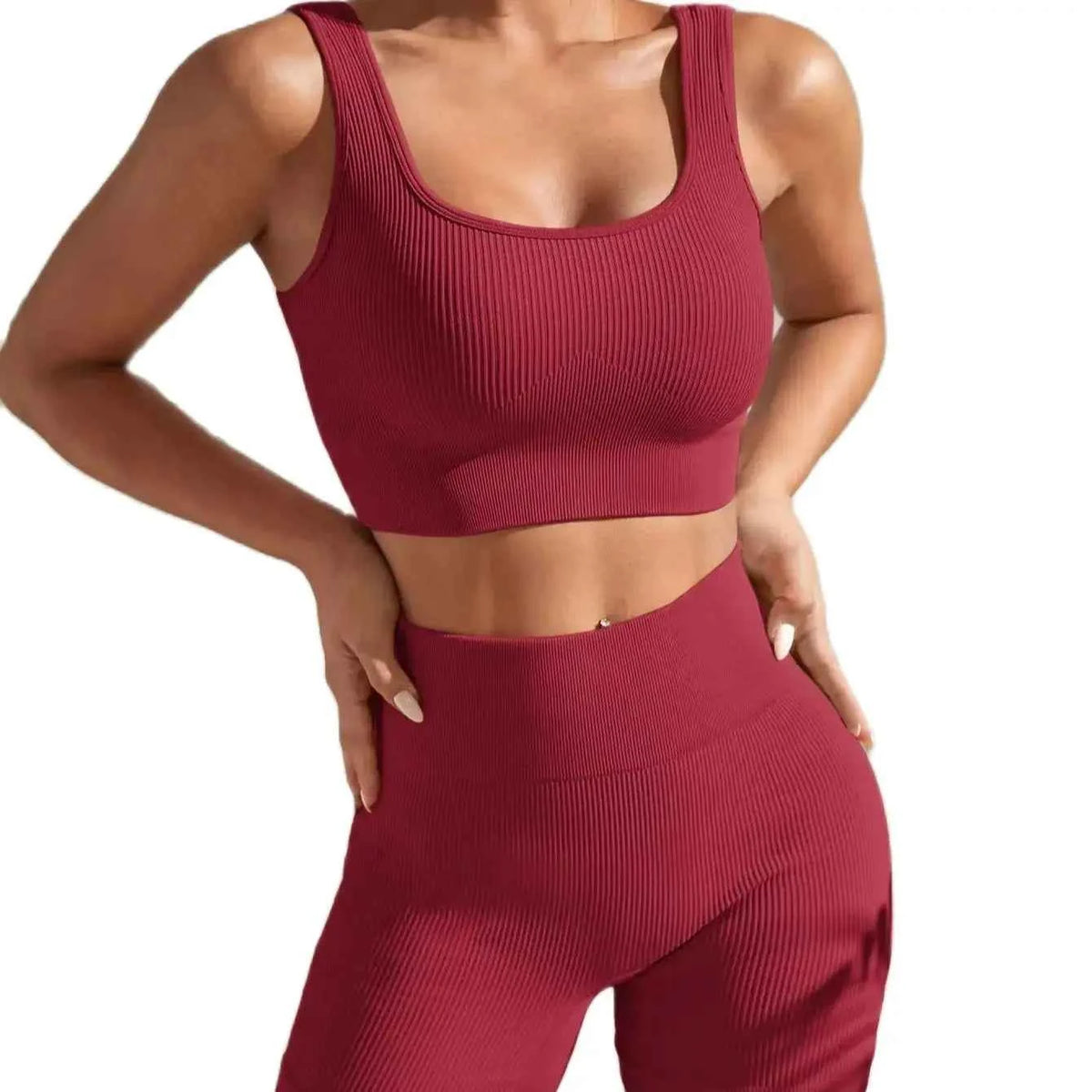 Seamless Quick-Dry High-Waist Set