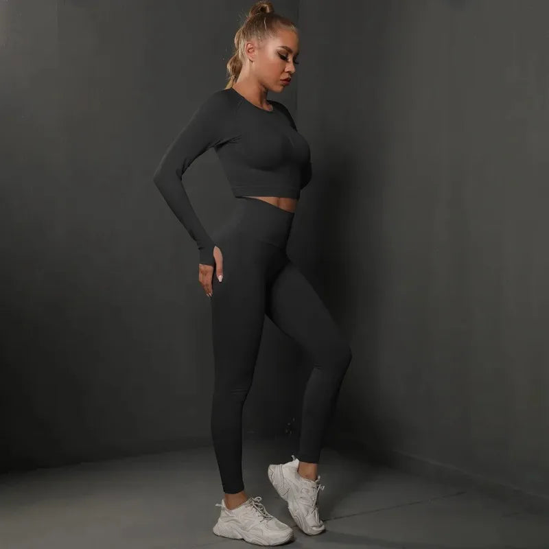 Bellanica - Seamless High-Waist Hip-Lift Set