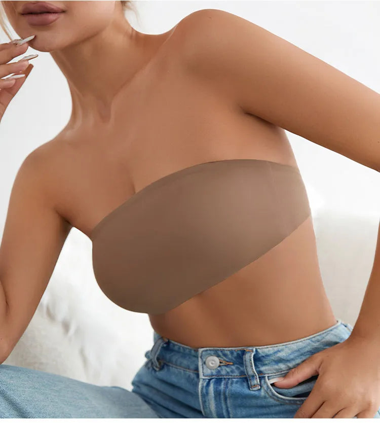 Bellanica - Removable Padded Seamless Strapless Bra