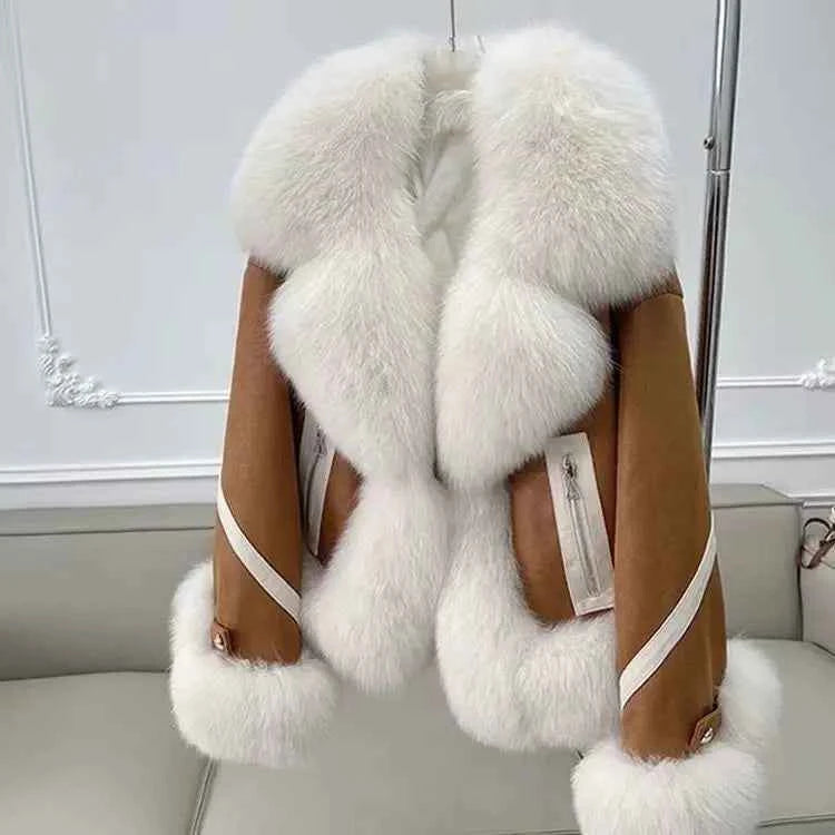 Women’s Faux-Fur Short Coat
