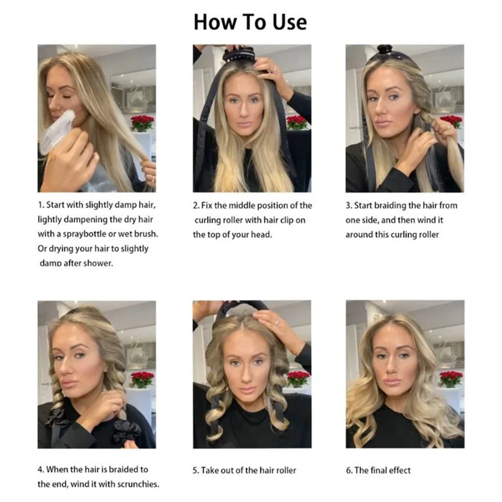 Bellanica - Heatless Curling Headband