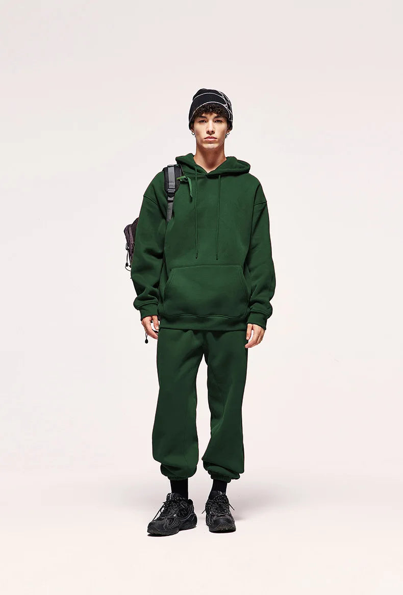 Bellanica - Men’s Solid Hoodie Pants Set