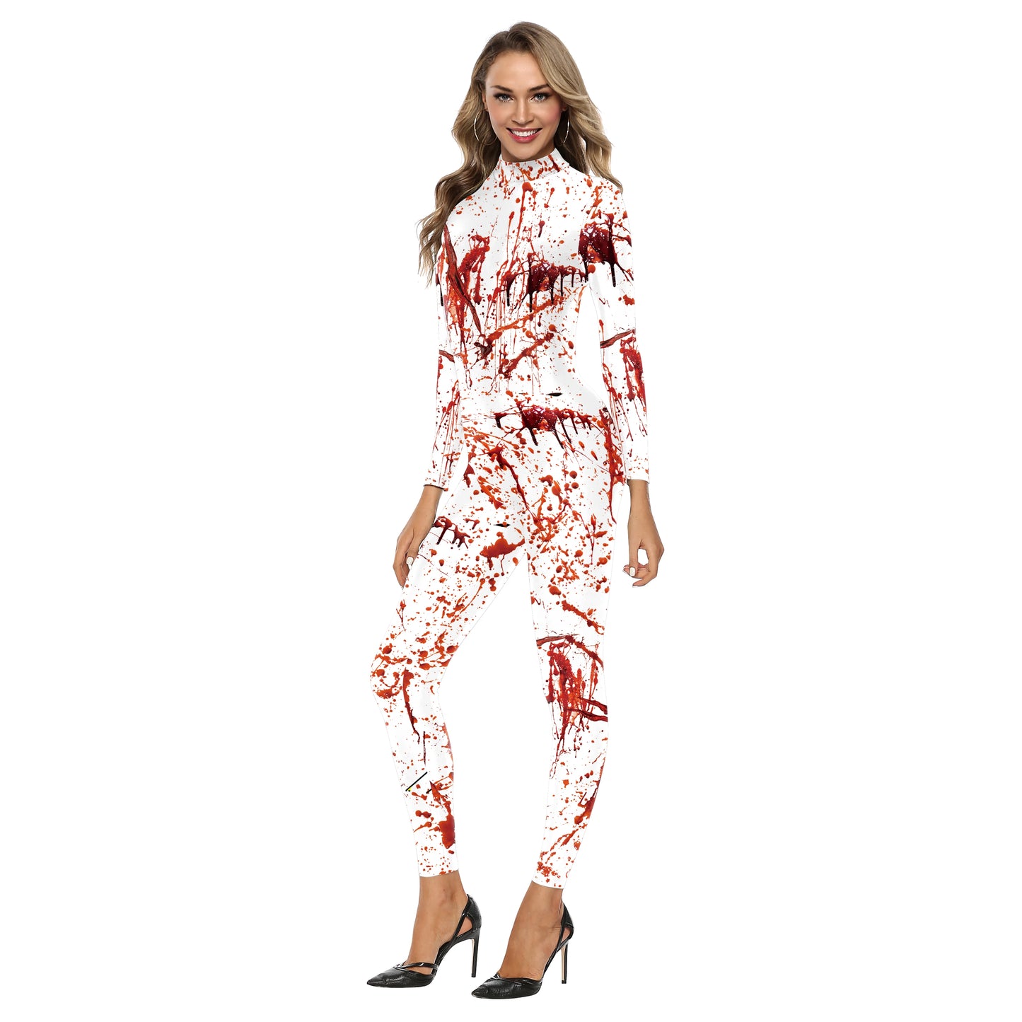 Bellanica - Bloody Zombie Bodysuit Halloween Costume