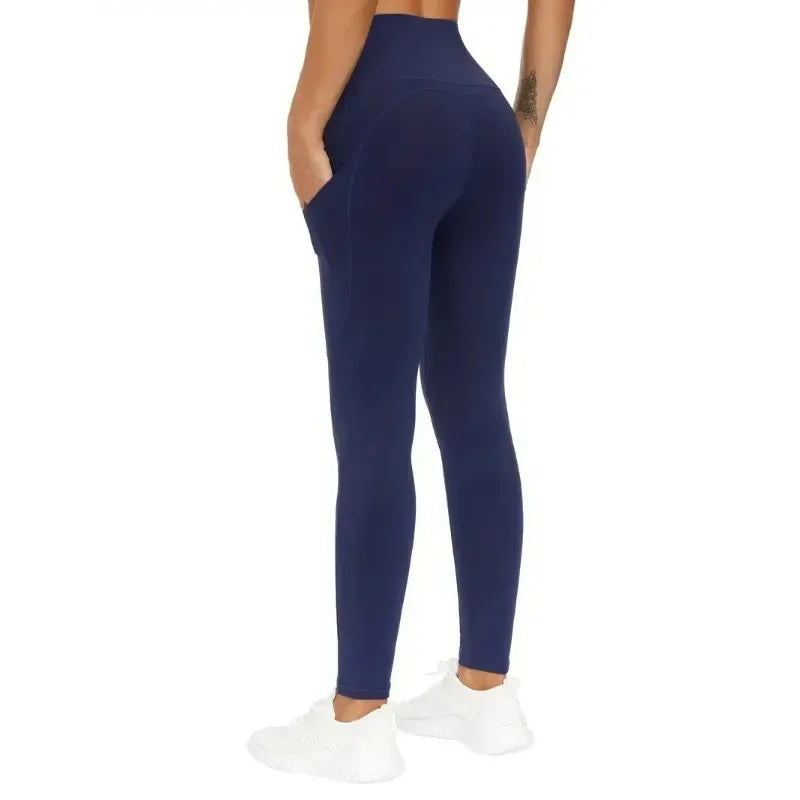 Bellanica - High-Waist Pocket Seamless Yoga Leggings