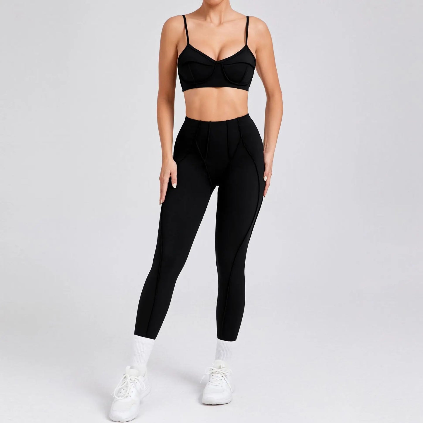 Bellanica - Seamless High-Waist Yoga Set