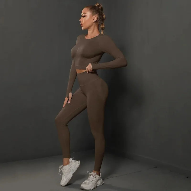 Bellanica - Seamless High-Waist Hip-Lift Set
