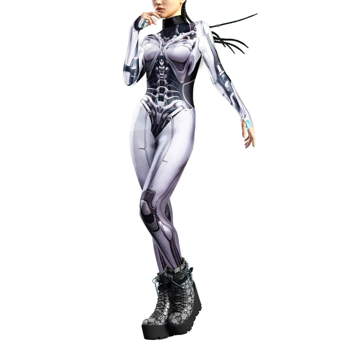 Robot Punk Women's Halloween Catsuit