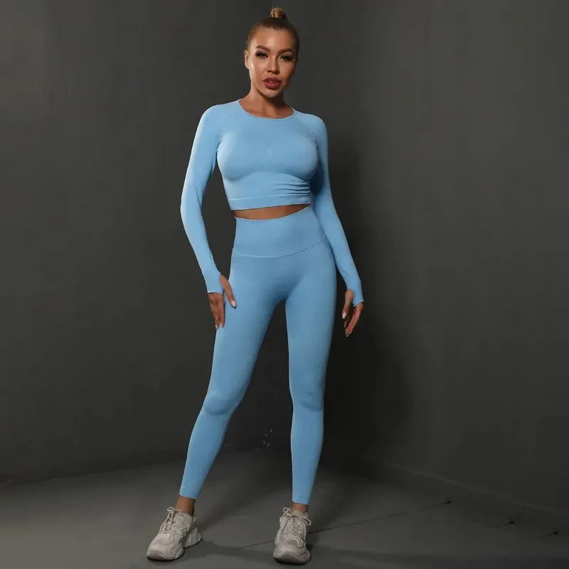 Bellanica - Seamless High-Waist Hip-Lift Set