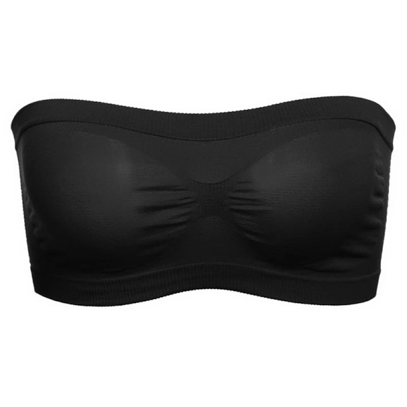 Bellanica - Breathable Mesh Strapless Bandeau Bra