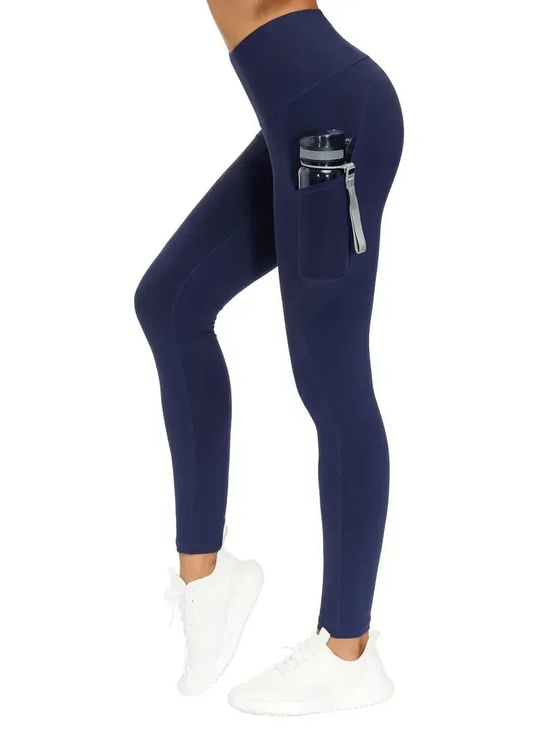 Bellanica - High-Waist Pocket Seamless Yoga Leggings