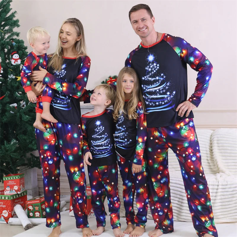 Bellanica - Cartoon Family Christmas Pajamas