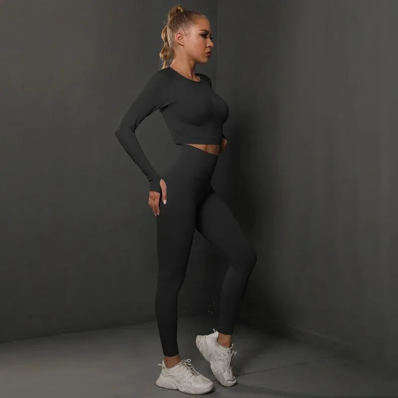 Bellanica - Seamless High-Waist Hip-Lift Set