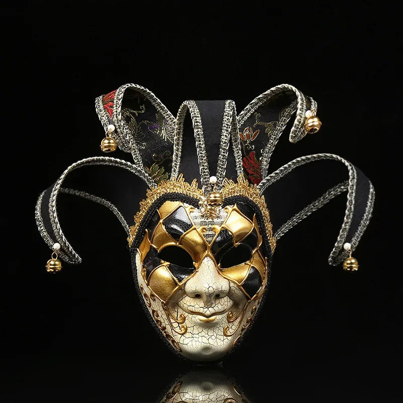 Bellanica - Joker Venetian Masquerade Party Mask