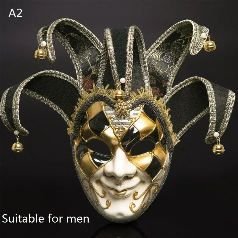 Bellanica - Joker Venetian Masquerade Party Mask