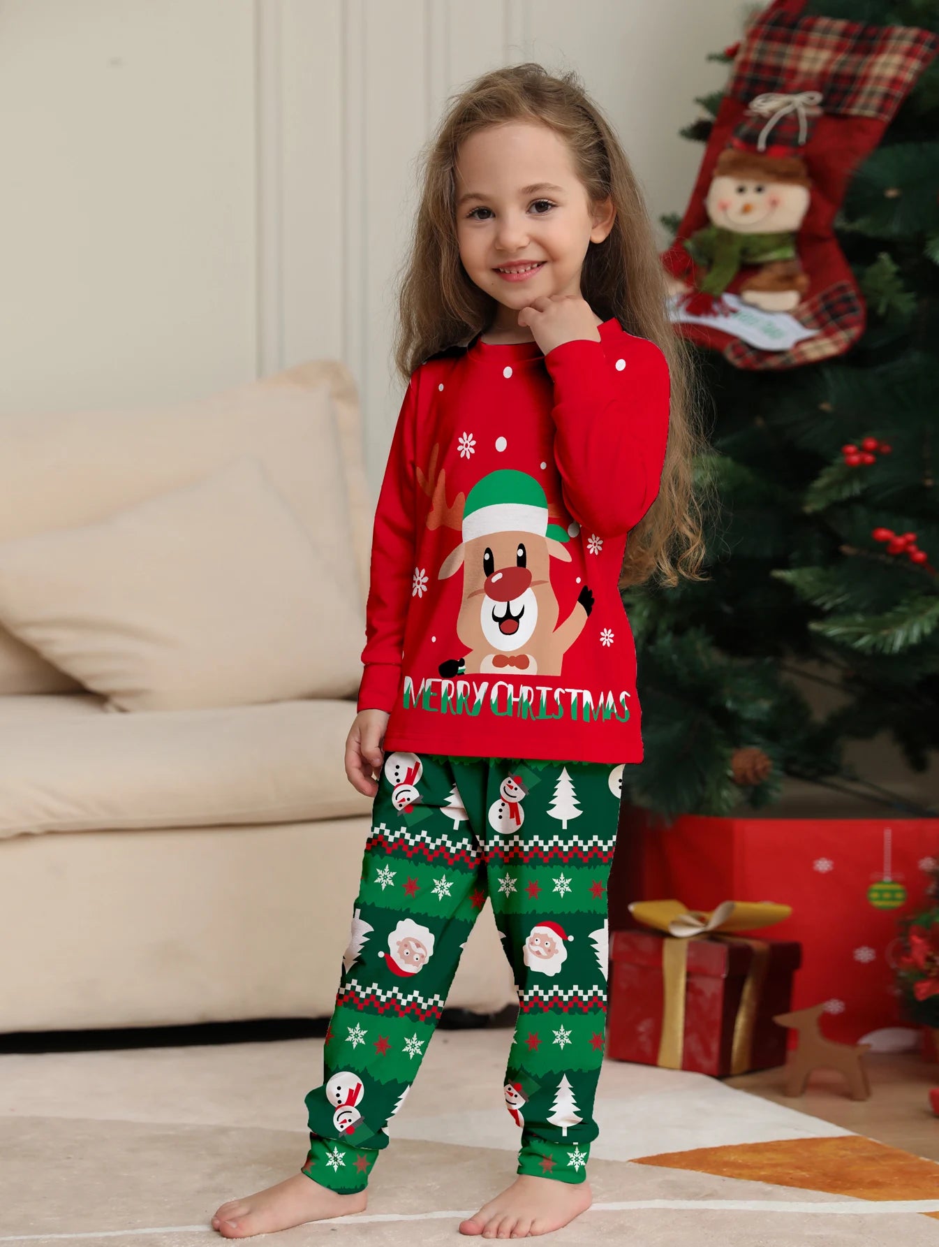 Bellanica - Couples Family Christmas Pajamas