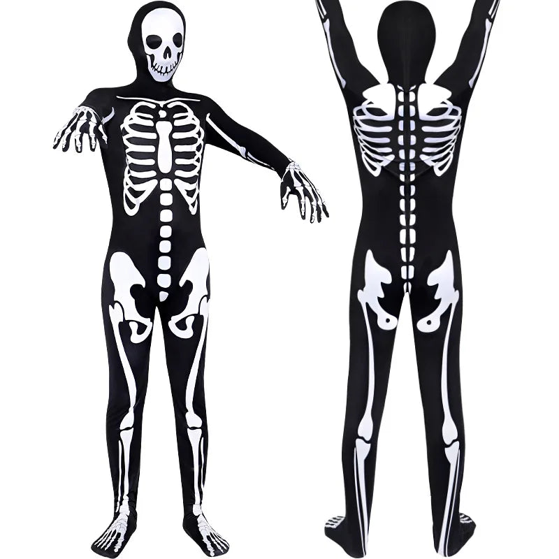 Bellanica - Skeleton Jumpsuit Costume for Halloween