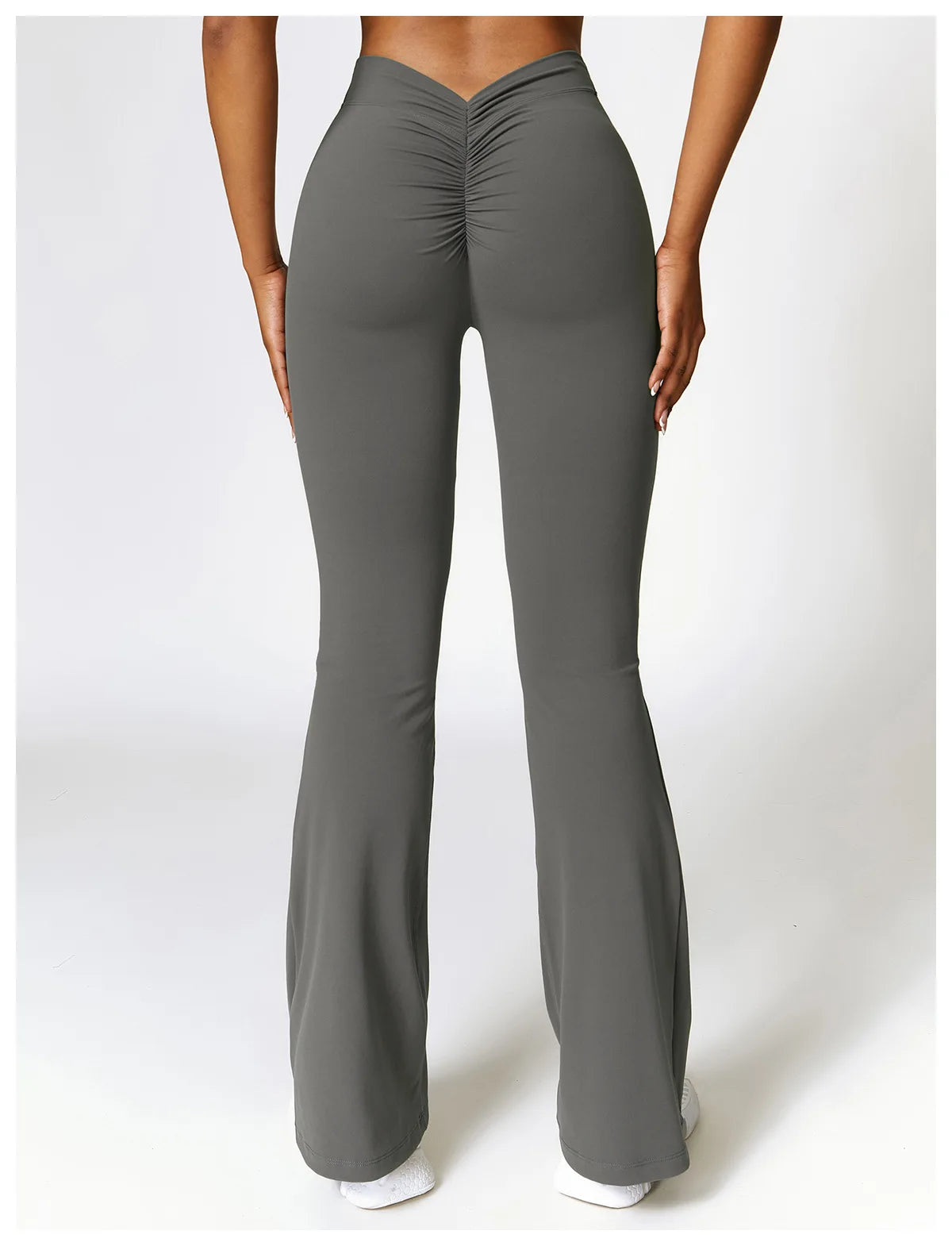 Bellanica - V-Waist Flare Leg Yoga Pants