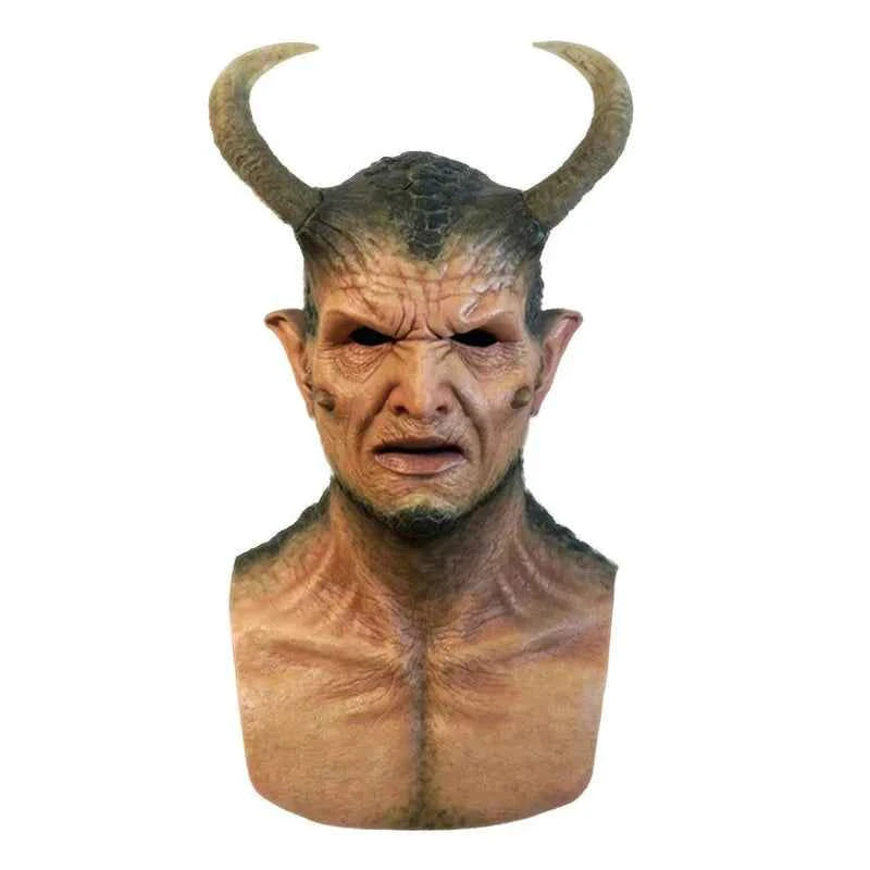 Horror Devil Horned Mask