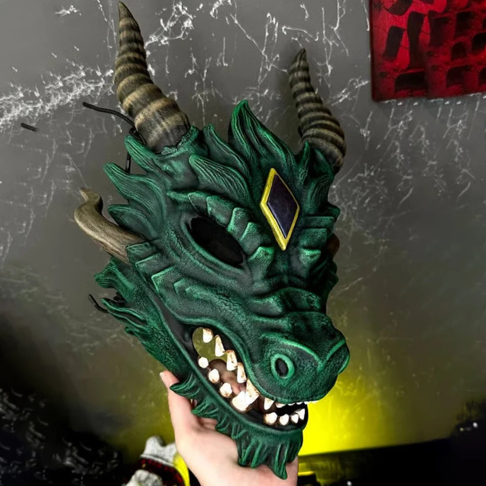 Bellanica - Dragon Demon Monster Latex Mask
