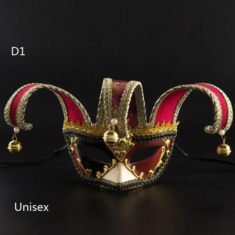Bellanica - Joker Venetian Masquerade Party Mask