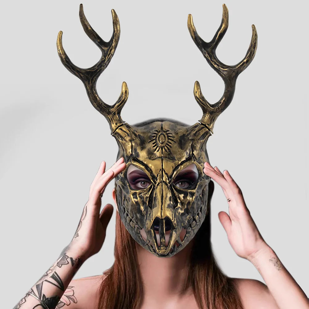 Bellanica - Antler Animal Masks for Cosplay & Halloween
