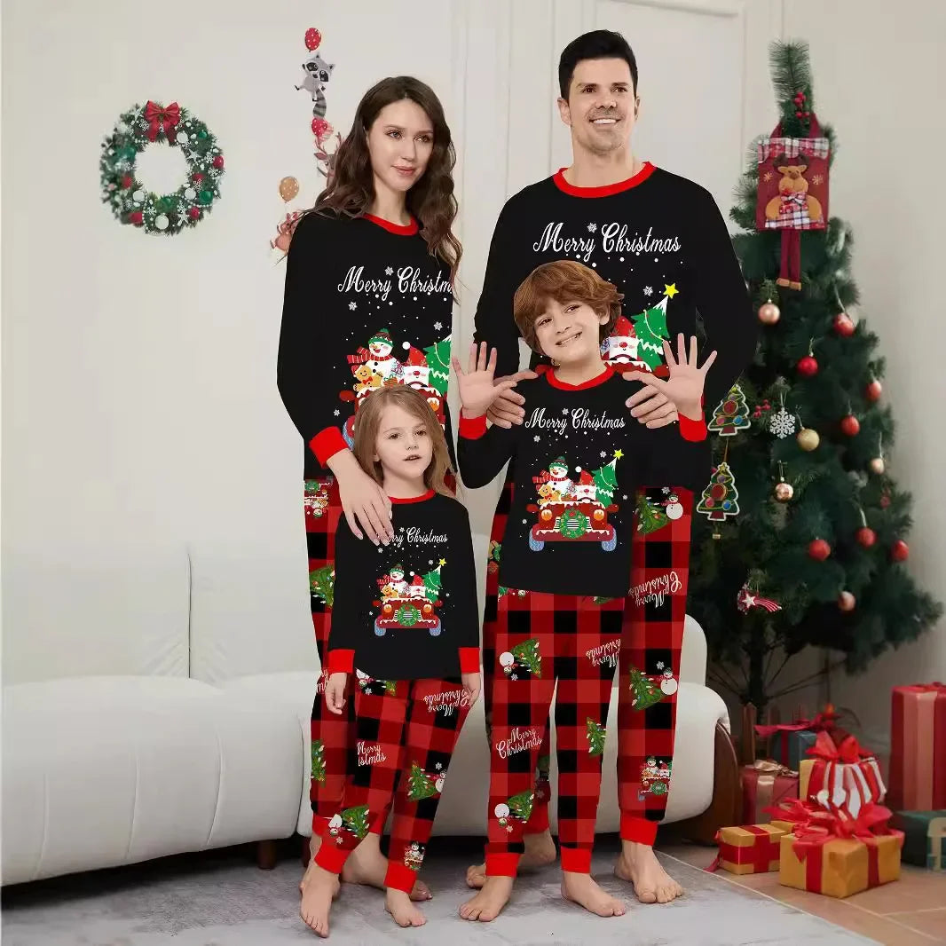 Bellanica - Elk Plaid Family Pajamas