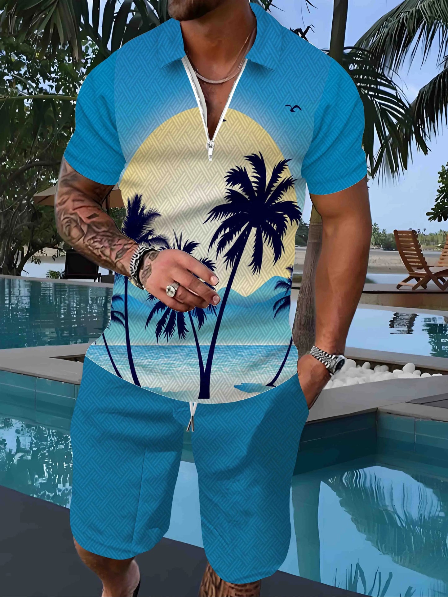 Bellanica - Pineapple Coconut Tree Men's Set