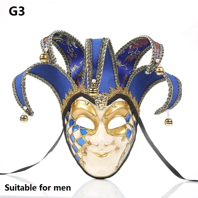 Bellanica - Joker Venetian Masquerade Party Mask