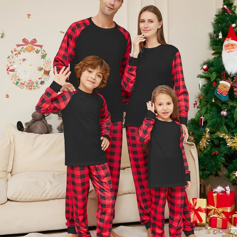 Bellanica - Plaid Christmas Family Pajamas