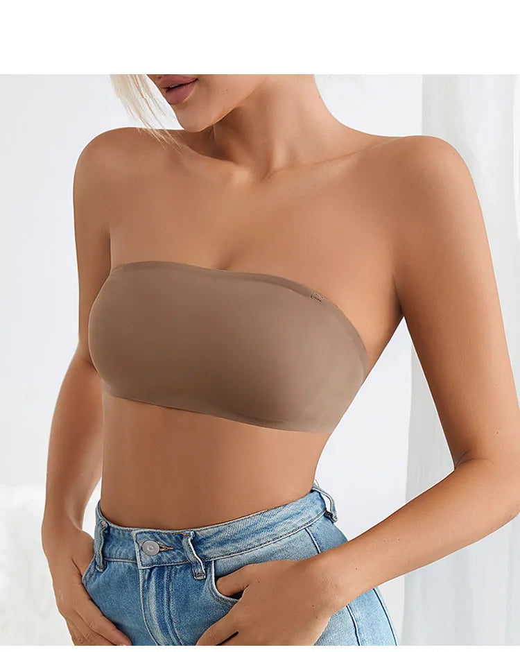 Bellanica - Removable Padded Seamless Strapless Bra