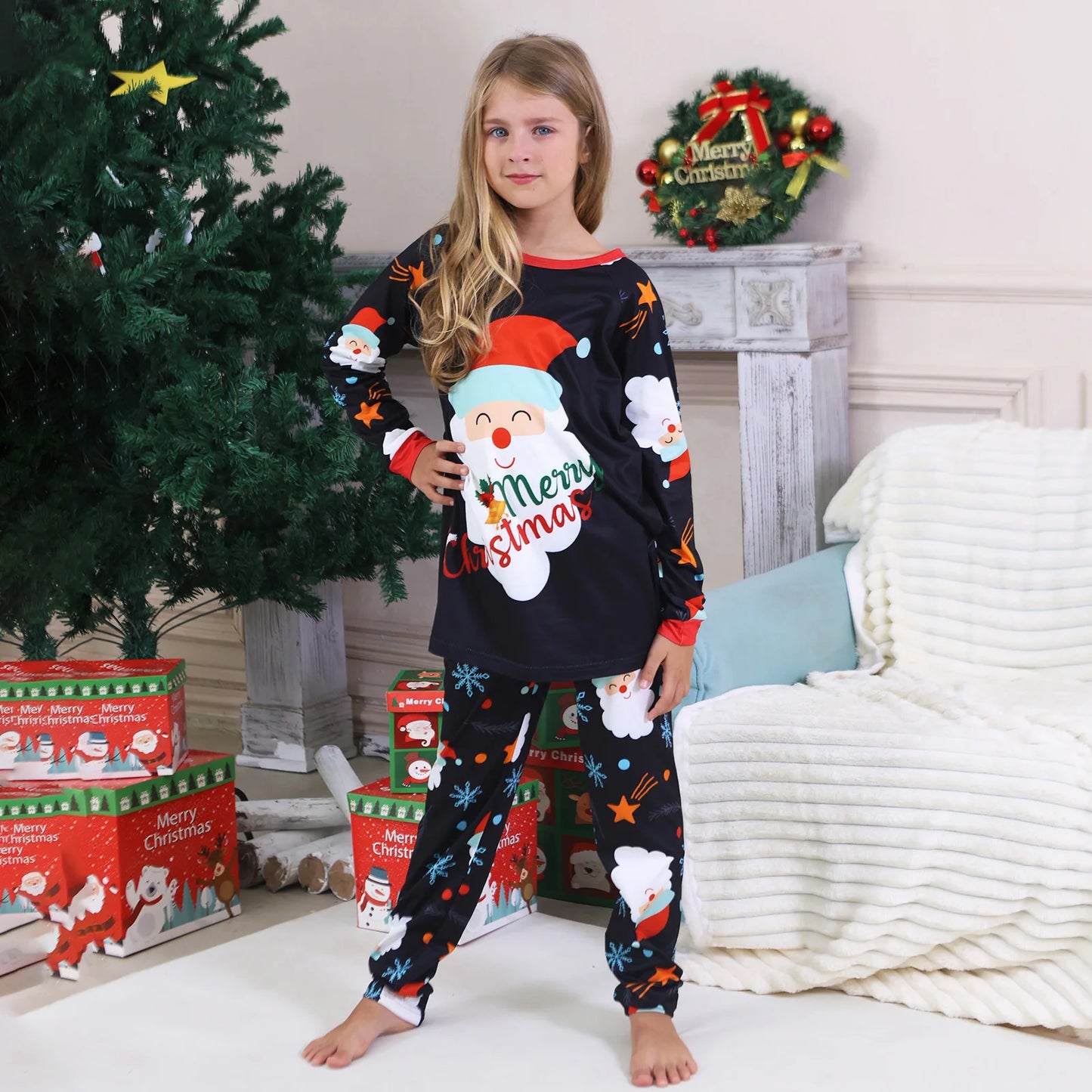 Bellanica - Santa Claus Family Pajamas
