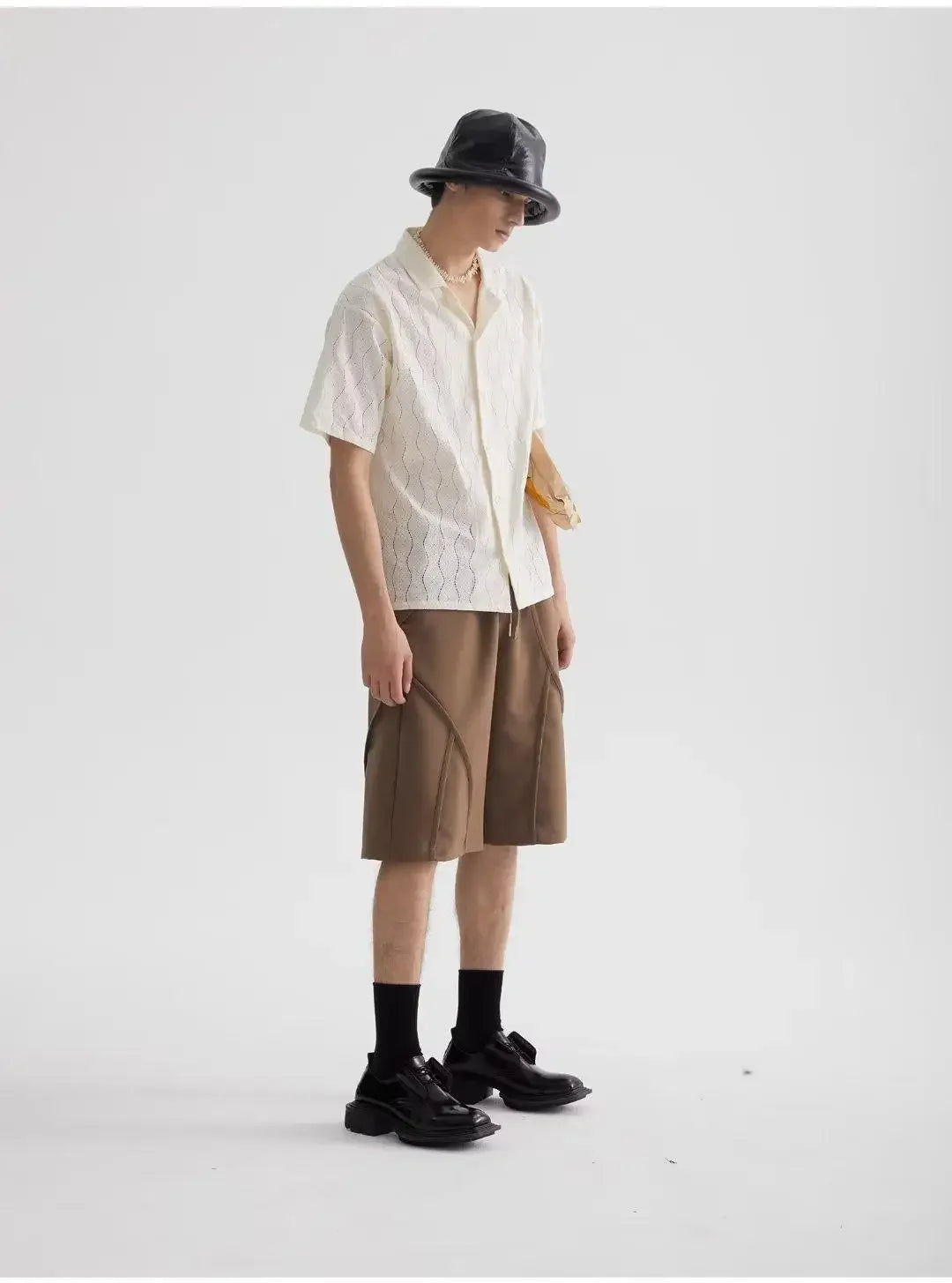 Bellanica - Retro Japanese Style Men's Summer Shirt