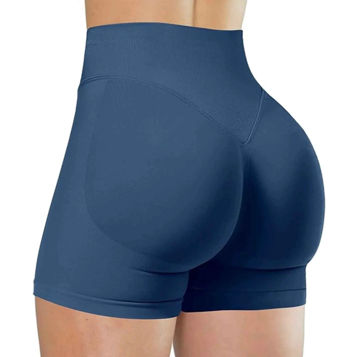 High-Waisted Summer Yoga Shorts