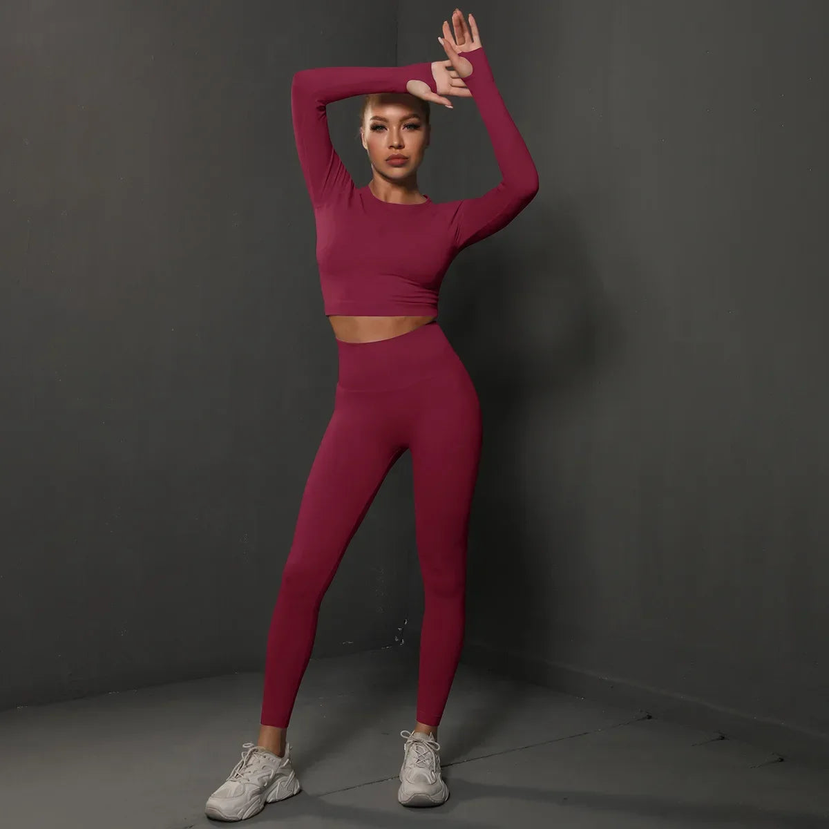 Bellanica - Seamless High-Waist Hip-Lift Set