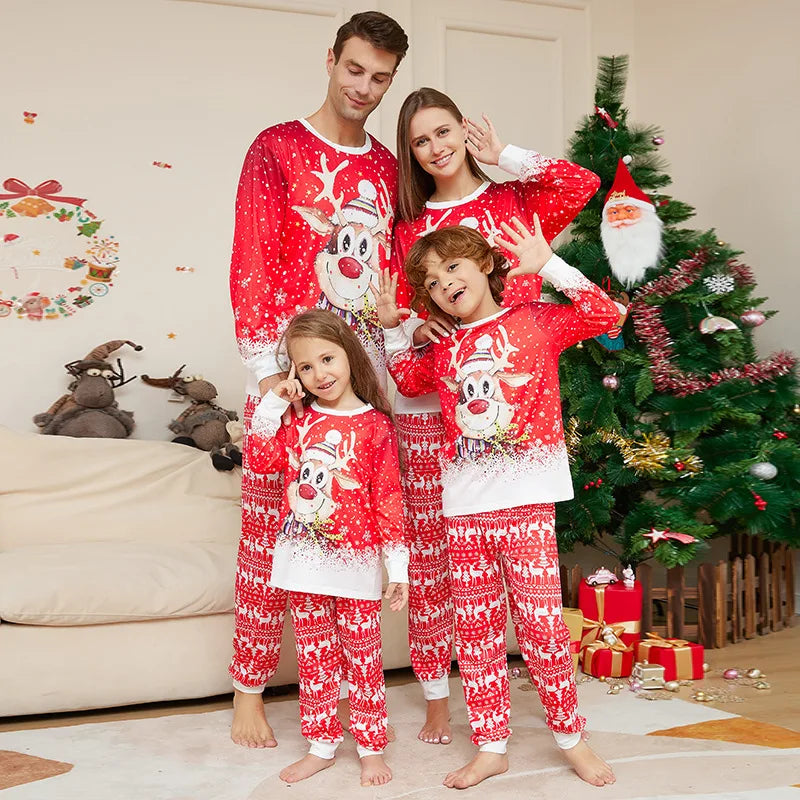 Bellanica - Reindeer Family Christmas Pajamas