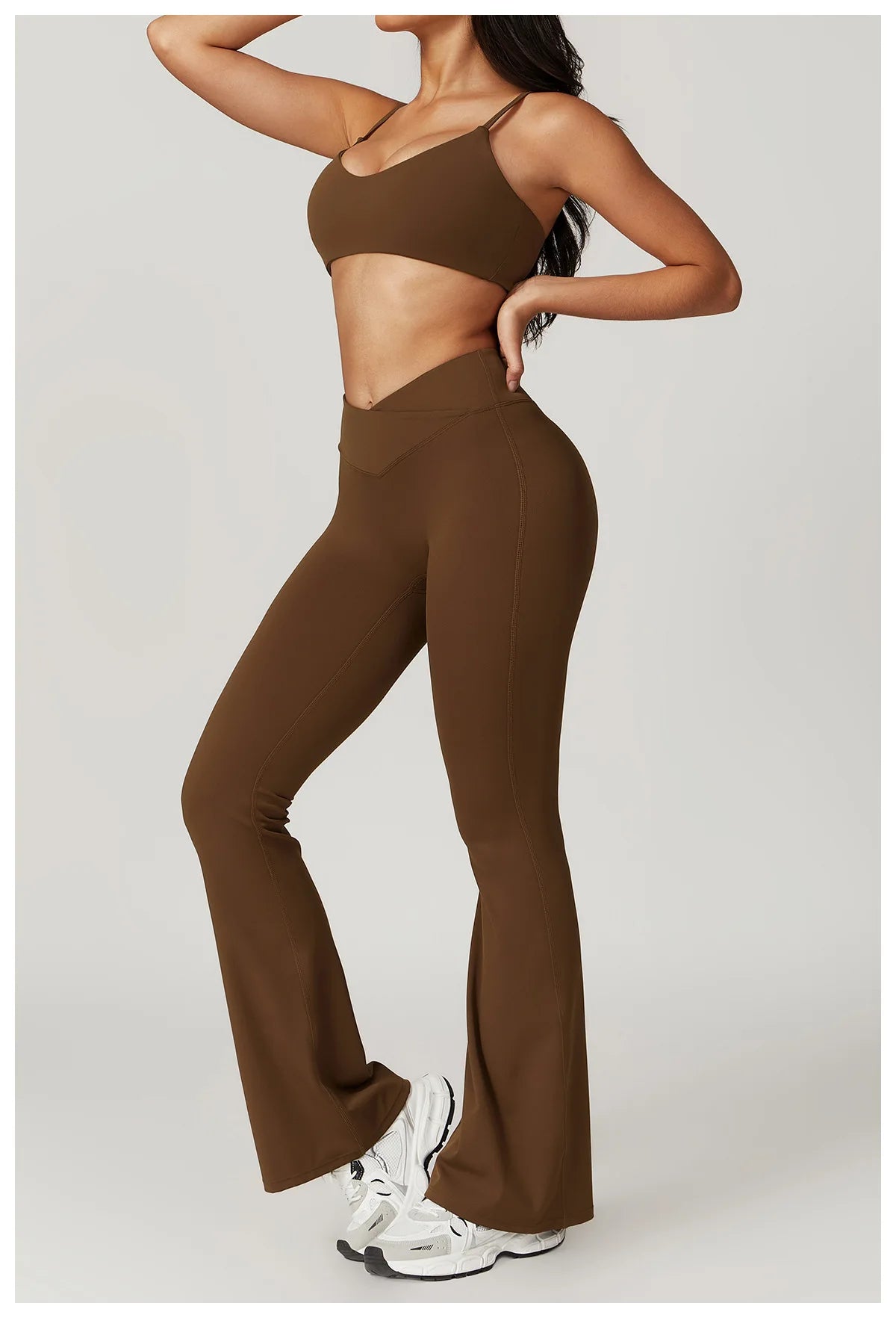 Bellanica - 2-Piece Crop Top Leggings Set