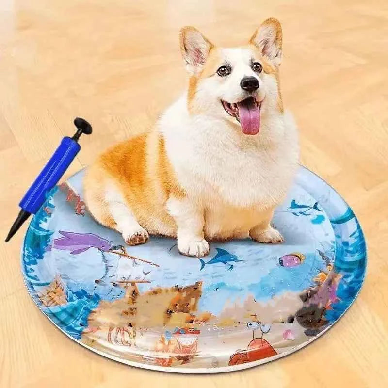Inflatable Backyard Water Mat for Kids & Pets