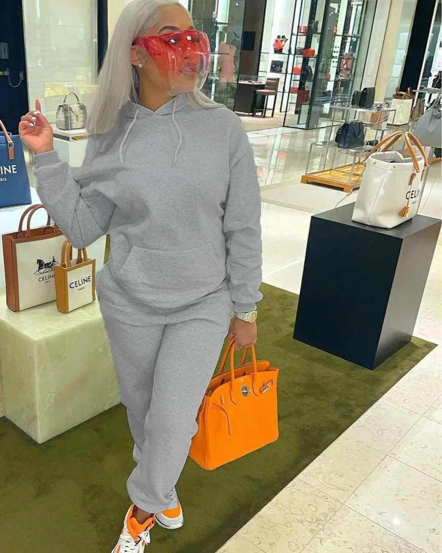Bellanica - Unisex Fleece-Lined Hooded Tracksuit