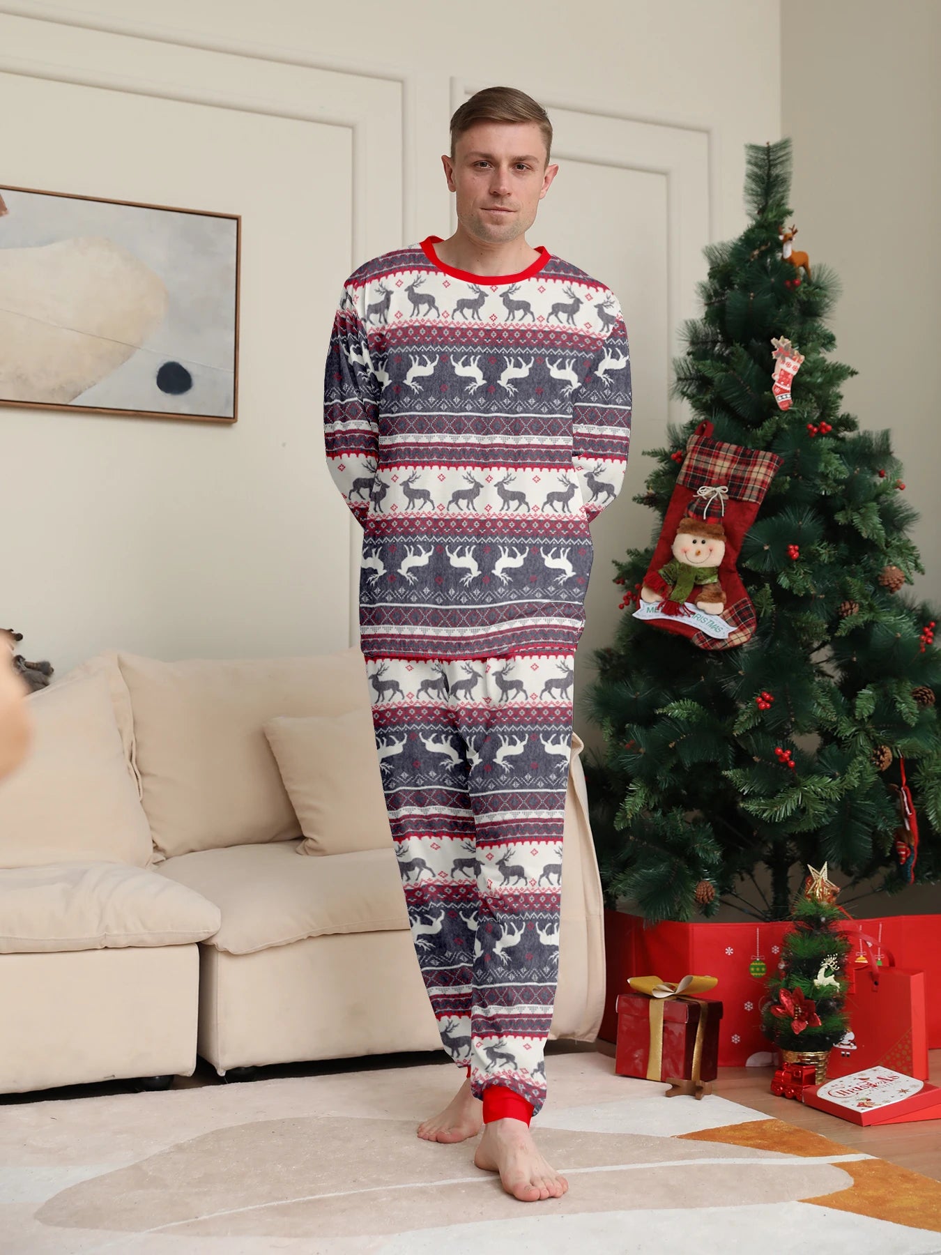 Bellanica - Christmas Reindeer Family Pajamas