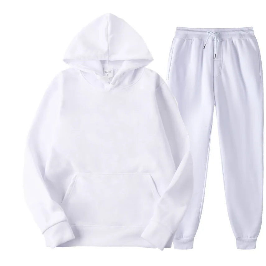 Bellanica - Men’s Solid Hoodie Pants Set
